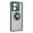 Чохол-накладка ArmorStandart Frosted Matte Ring для Xiaomi 13T / 13T Pro Dark Green (ARM72718)