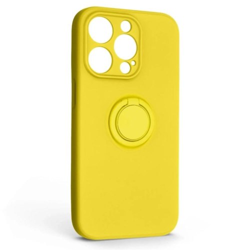 Чохол-накладка ArmorStandart Icon Ring для Apple iPhone 14 Pro Yellow (ARM68711)