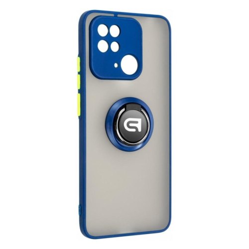 Чохол-накладка ArmorStandart Frosted Matte Ring для Xiaomi Redmi 10C Navy Blue (ARM68368)