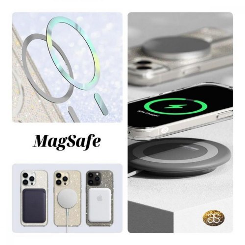 Чохол-накладка ArmorStandart Glow Magsafe для Apple iPhone 13 Pro Max Transparent (ARM69721)