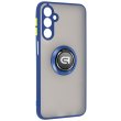 Чохол-накладка ArmorStandart Frosted Matte Ring для Samsung A15 4G (A155) / A15 5G Navy Blue (ARM72711)