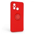 Чохол-накладка ArmorStandart Icon Ring для Xiaomi Redmi 12C Red (ARM68792)
