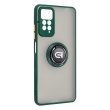 Чохол-накладка ArmorStandart Frosted Matte Ring для Xiaomi Redmi Note 12 Pro 4G Dark Green (ARM68383)