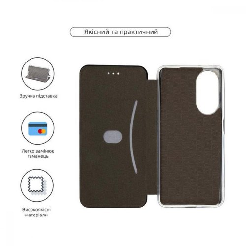 Чохол-книжка ArmorStandart G-Case для OPPO A98 5G Black (ARM68577)