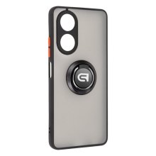 Чохол-накладка ArmorStandart Frosted Matte Ring для OPPO A58 4G Black (ARM72703)