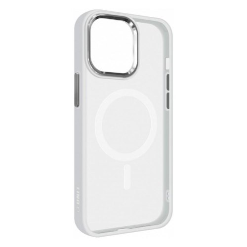 Чохол-накладка ArmorStandart Unit MagSafe для Apple iPhone 13 Pro Max Matte Clear Silver (ARM70461)