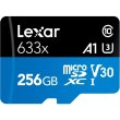 MicroSDHC LEXAR 256GB UHS-I з адаптером (LSDMI256BB633A)
