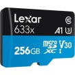 MicroSDHC LEXAR 256GB UHS-I з адаптером (LSDMI256BB633A)
