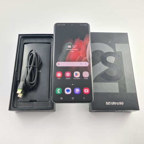 Смартфон Samsung Galaxy S21 Ultra 256 GB Phantom Black USED **