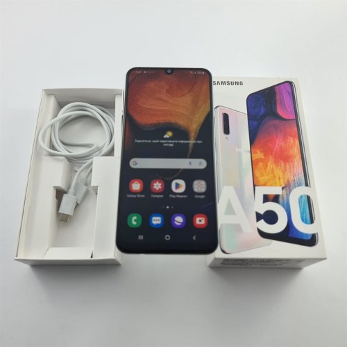 Смартфон Samsung Galaxy A50 64 GB White USED **