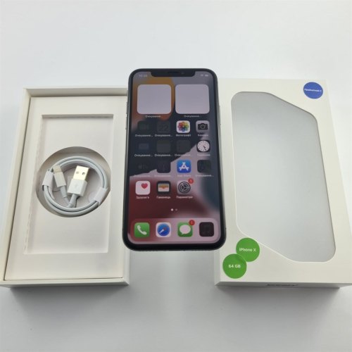 Смартфон Apple iPhone X 64 GB Space Gray USED **