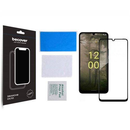 Захисне скло BeCover для Nokia C31 Black (708546)