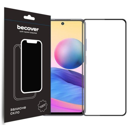 Захисне скло BeCover для Xiaomi Redmi Note 12 4G/Note 12 5G/Xiaomi Poco X5 5G Black (708783)