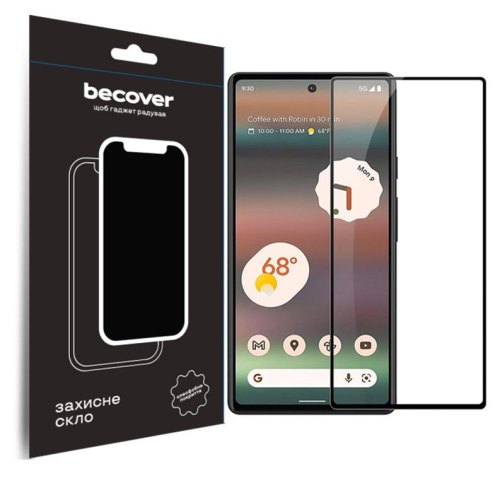 Захисне скло BeCover для Google Pixel 7a Black (709767)