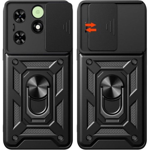 Чохол-накладка Military BeCover для Tecno Spark 20C (BG7n) Black (710685)