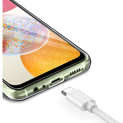 Силіконовий чохол BeCover для Samsung Galaxy A14 4G SM-A145/A14 5G SM-A146 Transparancy (708971)