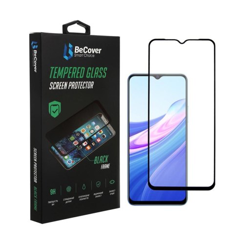 Захисне скло BeCover для Vivo Y33s / Y21 Black (707248)