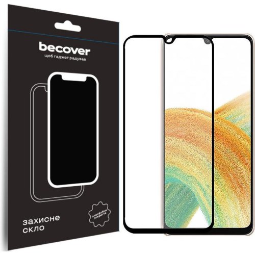 Захисне скло BeCover для ZTE Blade A33 Plus Black (710173)