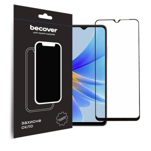 Захисне скло BeCover для Oppo A17/A17k 4G Black (709774)