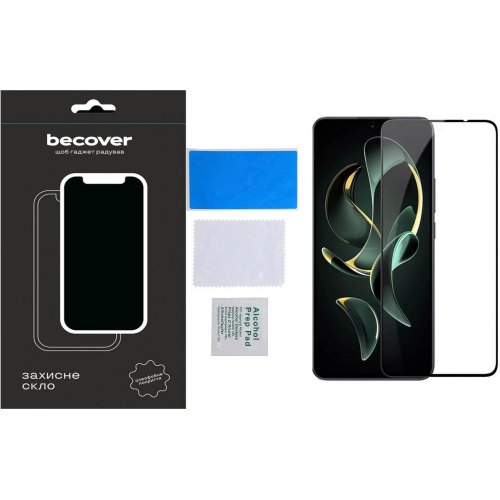 Захисне скло BeCover для Xiaomi 13T/13T Pro Black (710171)