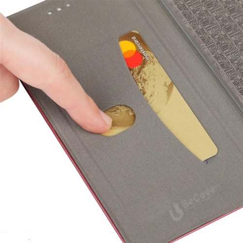 Чохол-книжка BeCover Exclusive для Poco M4 Pro 5G Burgundy Red (707924)