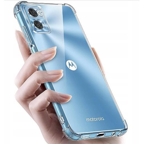 Чохол-накладка Anti-Shock BeCover для Motorola Moto E22/E22i Clear (709321)