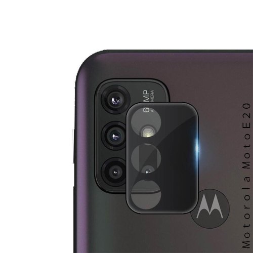 Захисне скло BeCover для камери Motorola Moto E20 Black (707033)