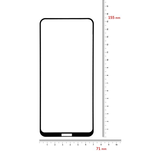 Захисне скло Premium BeCover для Nokia 3.4 Black (705384)