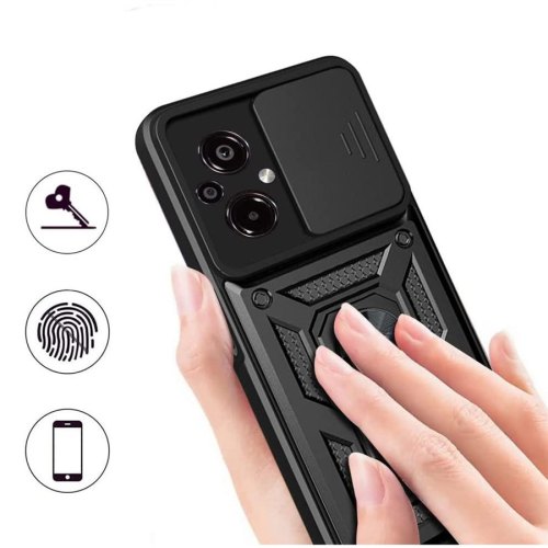 Чохол-накладка Military BeCover для Poco M5 4G Black (709121)