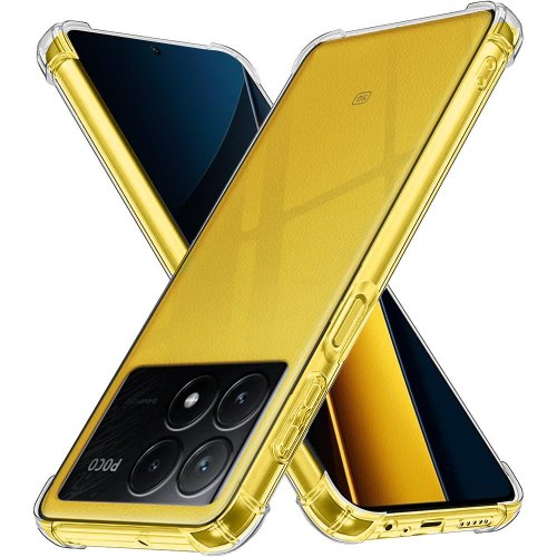 Чохол-накладка Anti-Shock BeCover для Poco X6 Clear (710614)