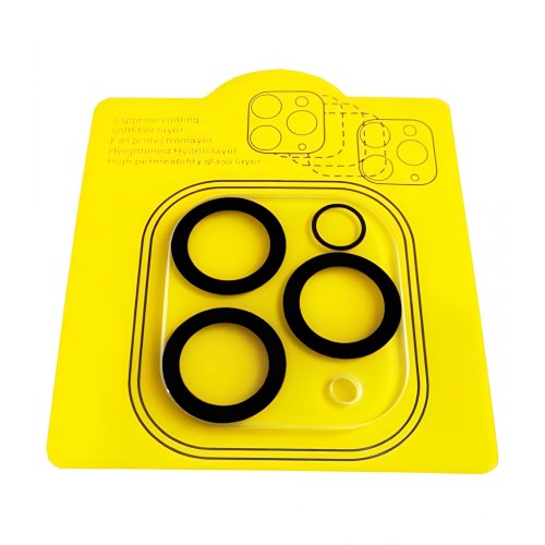 Захисне скло BeCover для камери Apple iPhone 15 Pro Max Black (709718)