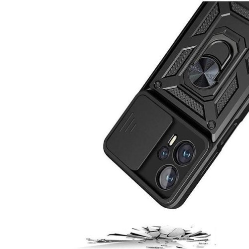 Чохол-накладка Military BeCover для Poco F5 Black (709996)