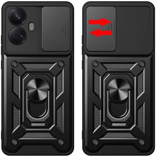 Чохол-накладка Military BeCover для Realme 10 Pro Plus 5G Black (710022)