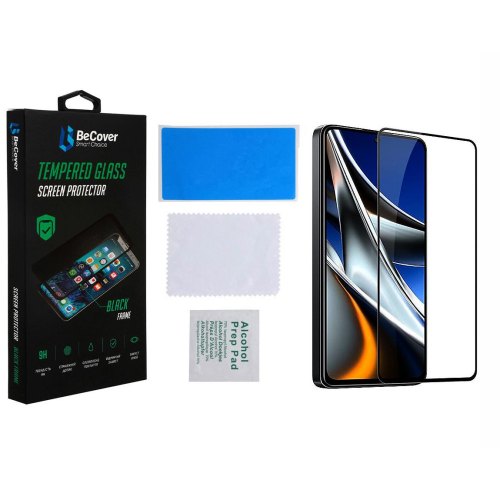 Захисне скло BeCover для Poco X4 Pro 5G Black (708149)