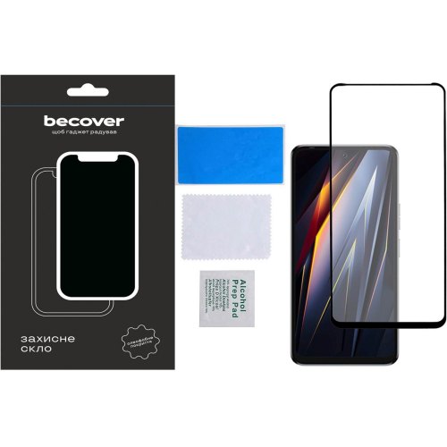 Захисне скло BeCover для Tecno POVA Neo 3 (LH6n) Black (710045)