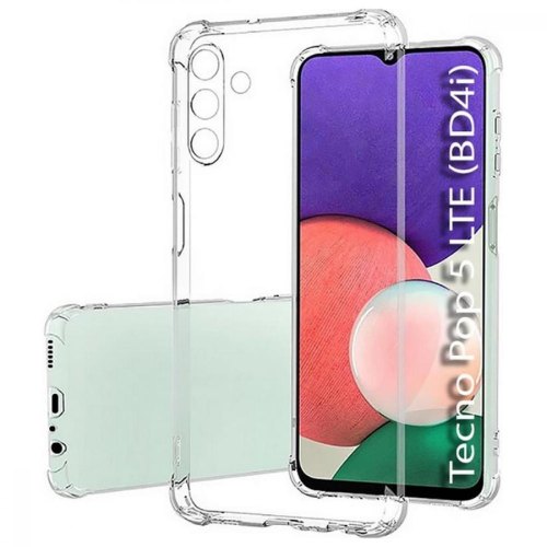 Чохол-накладка Anti-Shock BeCover для Tecno Pop 5 LTE (BD4i) Clear (708908)