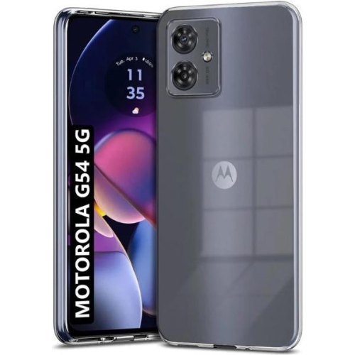 Силіконовий чохол BeCover для Motorola Moto G54 / G54 Power Transparancy (710887)
