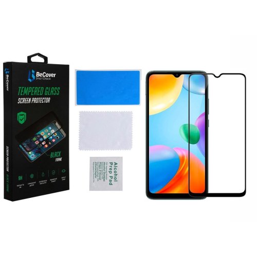 Захисне скло BeCover для Poco C40 Black (708170)
