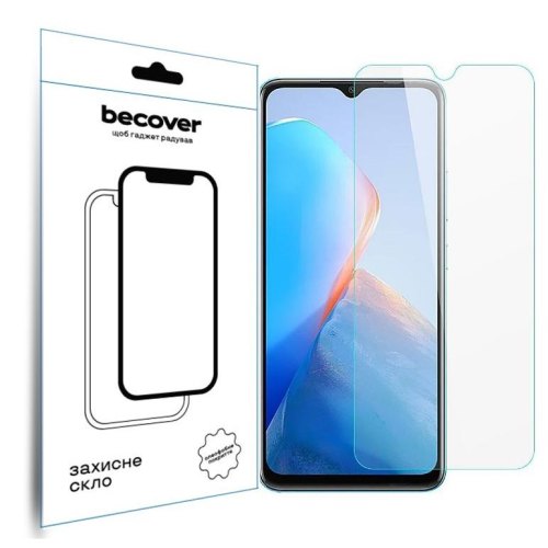Захисне скло BeCover для Infinix Smart 7 (X6515) / 7 HD (X6516) 3D Crystal Clear Glass (709729)