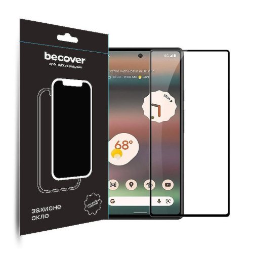 Захисне скло BeCover для Google Pixel 6A Black (708757)