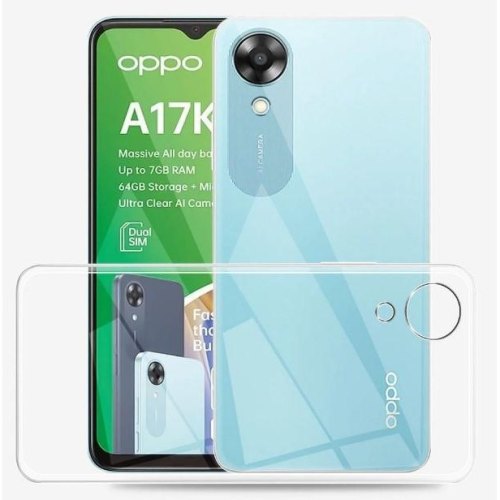 Силіконовий чохол BeCover для Oppo A17k 4G Transparancy (709301)
