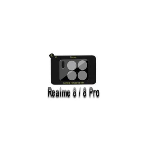 Захисне скло BeCover для камери Realme 8 / 8 Pro Black (707354)