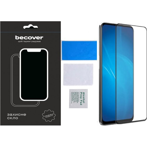 Захисне скло BeCover для Infinix Smart 8 Plus (X6526) Black (710652)