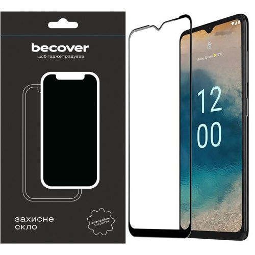 Захисне скло BeCover для Nokia G22 Black (709249)