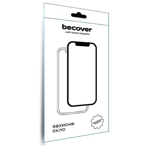 Захисне скло BeCover для Tecno Pop 7 (BF6) 3D Crystal Clear Glass (709265)