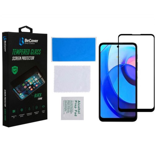 Захисне скло BeCover для Motorola Moto G22 Black (708144)