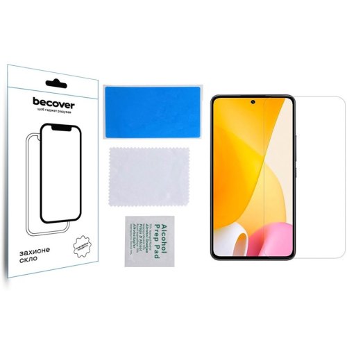 Захисне скло BeCover для Xiaomi 12 Lite 3D Crystal Clear Glass (708559)