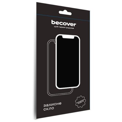 Захисне скло BeCover для Apple iPhone 14 Pro Black (707968)