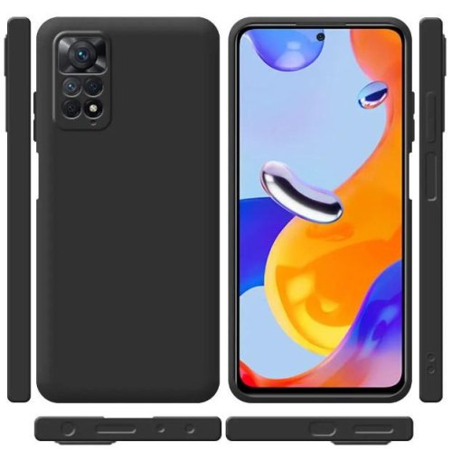 Силіконовий чохол BeCover для Xiaomi Redmi Note 12 Pro 4G Black (709310)