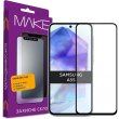 Захисне скло Make для Samsung A55 (A556), Black